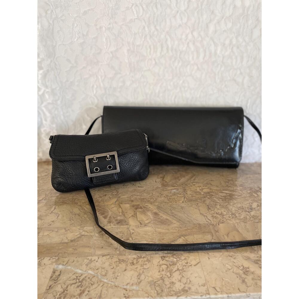 Bundle of 2pc Y2K shoulder bags (annere and Banana Republic ) pursest handbags